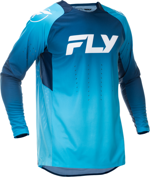 FLY RACING 379-121L EVOLUTION DST JERSEY BLUE/WHITE LG