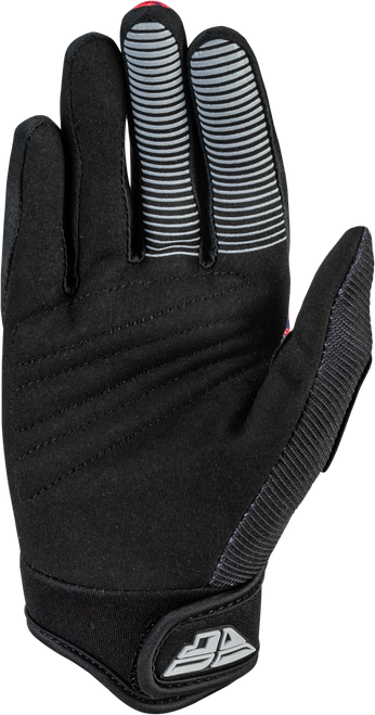 FLY RACING 379-211YXS YOUTH F-16 GLOVES BLACK/RED/PURPLE YXS