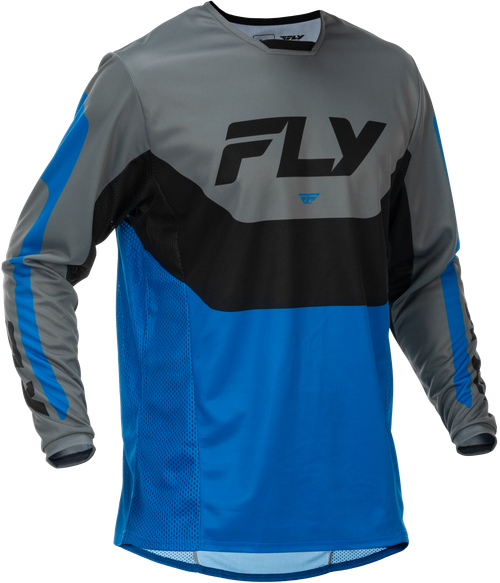 FLY RACING 379-421M KINETIC JERSEY BLUE/GREY/BLACK MD