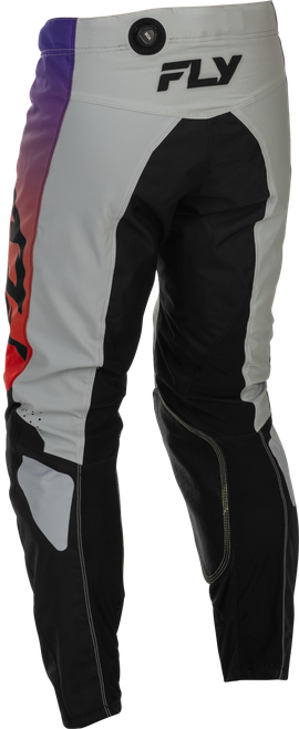 FLY RACING 379-43342 KINETIC PANTS GREY/RED/PURPLE/BLACK SZ 42