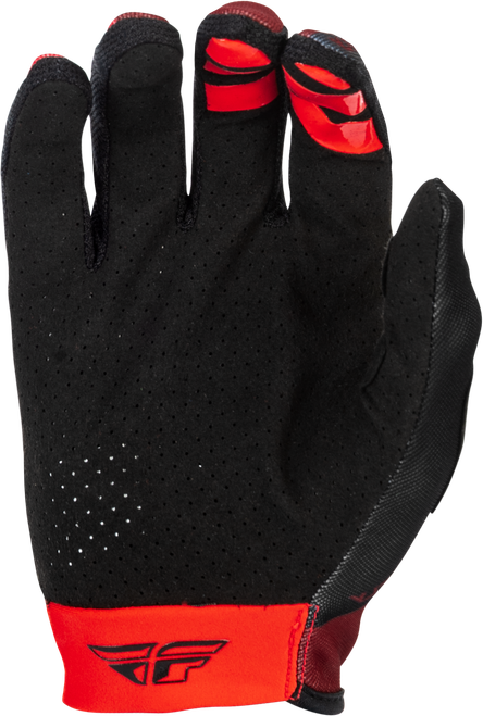 FLY RACING 379-711XS LITE GLOVES BLACK/RED XS