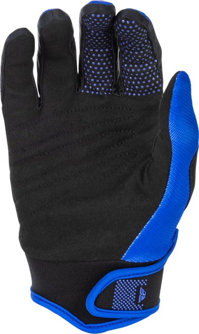 FLY RACING 379-912YS YOUTH F-16 GLOVES BLUE/WHITE YS