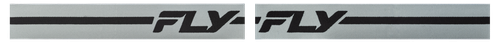 FLY RACING 37-51916 ZONE PRO GOGGLE GREY/BLACK W/ BLACK MIRROR/SMOKE LENS