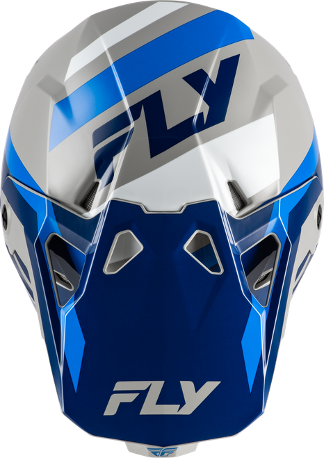 FLY RACING 73-0042S FORMULA CP SEAL HELMET NAVY/BLUE/GREY SM
