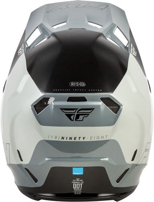 FLY RACING 73-43522X FORMULA CC GLIDE HELMET GREY/LIGHT GREY/BLACK 2X