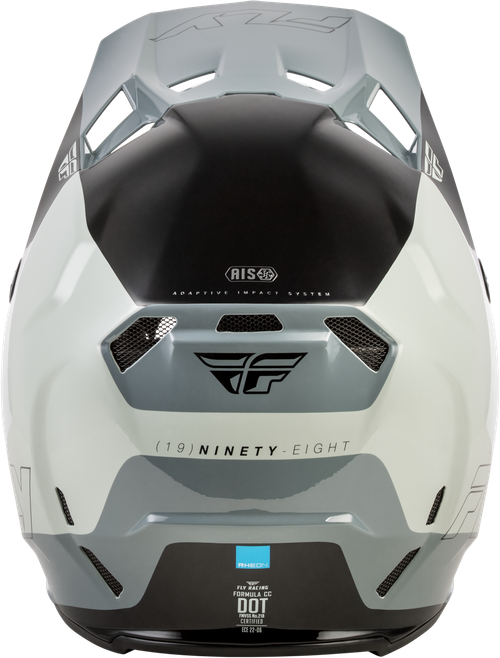 FLY RACING 73-4352S FORMULA CC GLIDE HELMET GREY/LIGHT GREY/BLACK SM