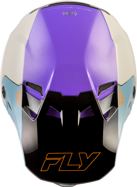FLY RACING 73-4355X FORMULA CC GLIDE HELMET PURPLE/STONE/BLACK XL
