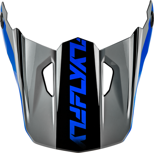 FLY RACING 73-8676VX KINETIC CREST HELMET VISOR GREY/BLACK/BLUE XL/2X