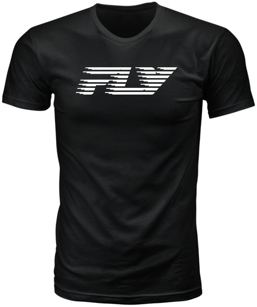 FLY RACING 354-04002X FLY FAST TEE BLACK 2X