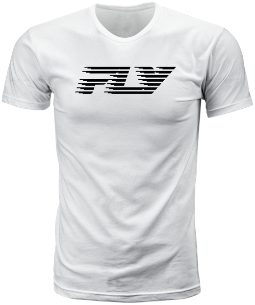 FLY RACING 354-04012X FLY FAST TEE WHITE 2X