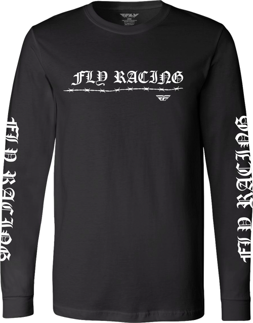 FLY RACING 354-0403S FLY BARBED WIRE L/S BLACK SM