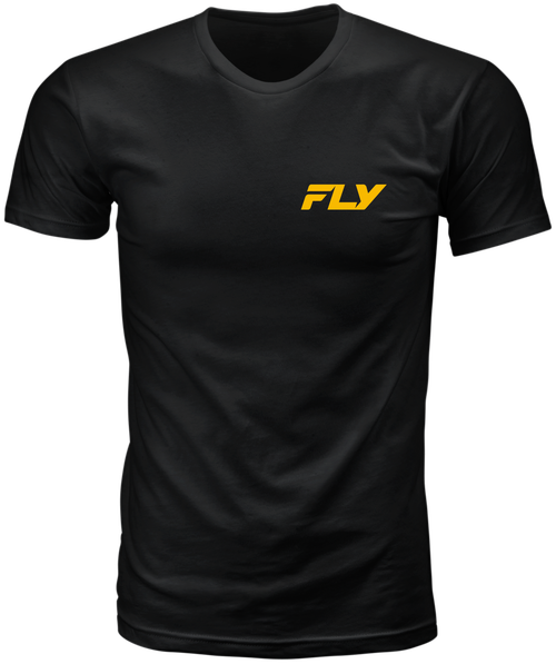 FLY RACING 354-0409M FLY FREERIDE TEE BLACK MD