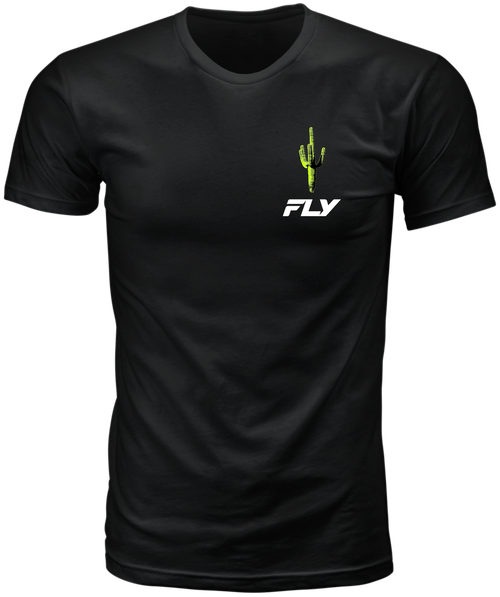 FLY RACING 354-04122X FLY DESERT TEE BLACK 2X