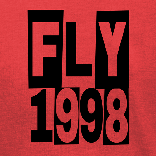 FLY RACING 354-0417YM YOUTH FLY PUNK TEE RED YM