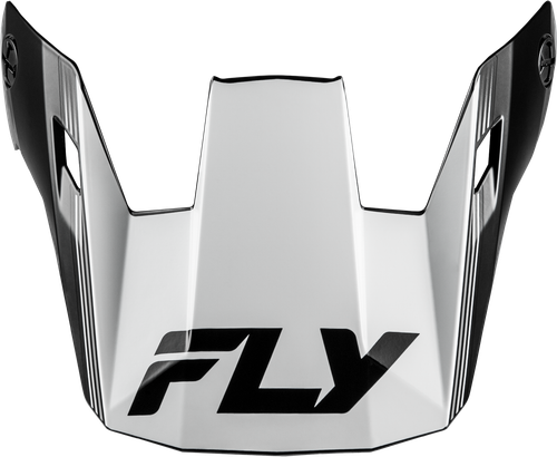FLY RACING 73-8620VX RAYCE REPEAT HELMET VISOR BLACK/WHITE XL