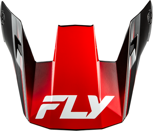 FLY RACING 73-8622VX RAYCE REPEAT HELMET VISOR BLACK/RED XL