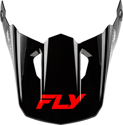 FLY RACING 73-8721VS KINETIC VERDICT HELMET VISOR BLACK/RED/WHITE XS