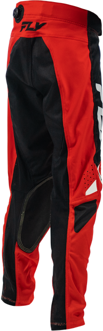 FLY RACING 380-34222 YOUTH KINETIC MESH PANTS RED/BLACK/WHITE SZ 22