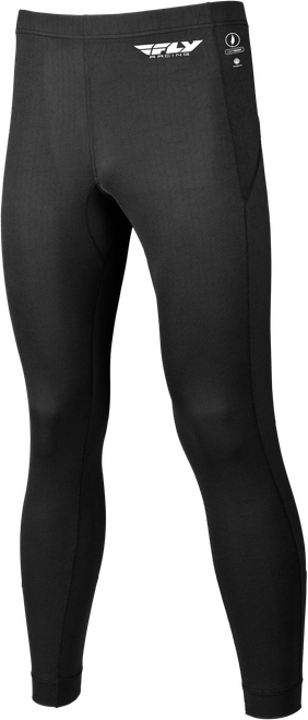 FLY RACING 354-6404M HEAVYWEIGHT BASELAYER PANT BLACK MD