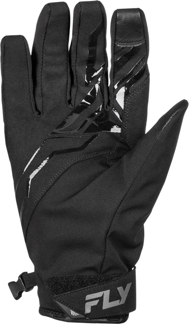 FLY RACING 371-054X TITLE GLOVES BLACK/WHITE XL