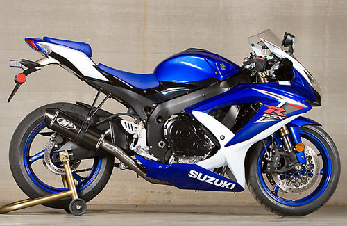 M4 Su6974 Carbon Cf Full Exhaust System Gsxr600 Gsxr750 08-10