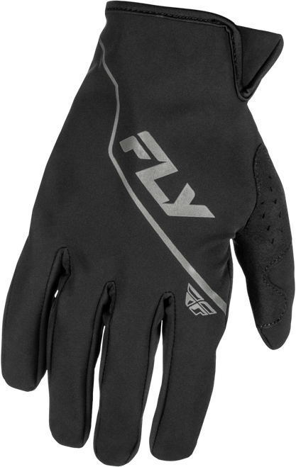 FLY RACING 371-14408 WINDPROOF GLOVES BLACK 08