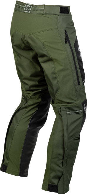 FLY RACING 380-64242 PATROL OVER-BOOT PANTS FOREST GREEN/BLACK SZ 42