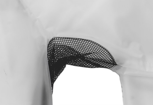 FLY RACING 354-61112X FLY RAIN JACKET CLEAR 2X