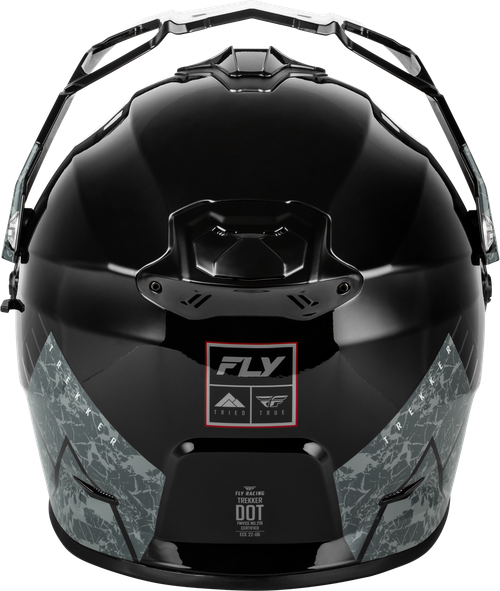 FLY RACING 73-7041XS FLY TREKKER GRANITE HELMET BLACK/GREY XS