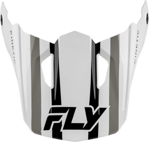 FLY RACING 73-2001VS KINETIC SYNC HELMET VISOR WHITE/BLACK/GREY XS/SM