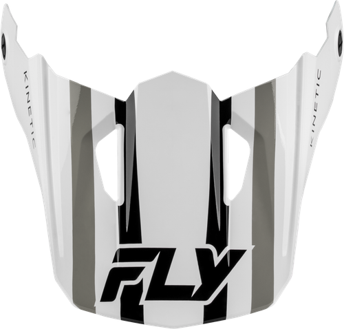 FLY RACING 73-2001VX KINETIC SYNC HELMET VISOR WHITE/BLACK/GREY XL/2X