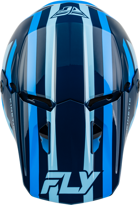 FLY RACING 73-2003M KINETIC SYNC HELMET NAVY/BLUE/LIGHT BLUE MD