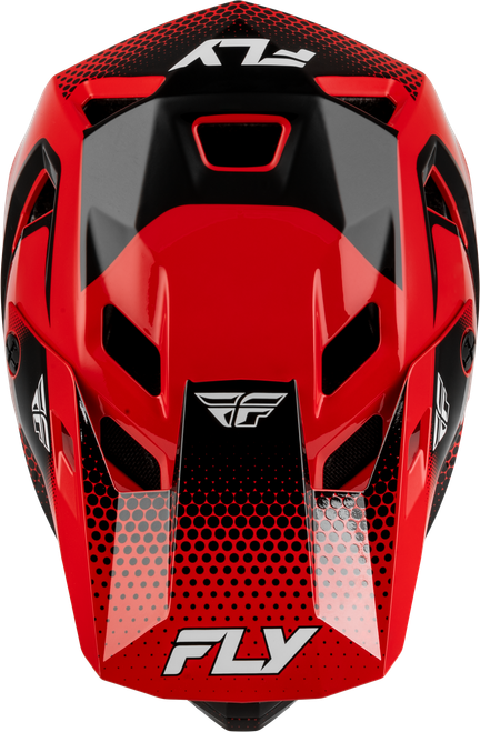FLY RACING 73-3651M RAYCE SONAR BICYCLE HELMET RED/BLACK/WHITE MD
