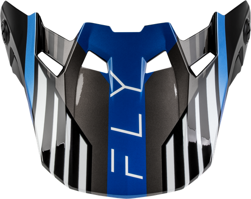 FLY RACING 73-4363VM FORMULA CC STRIKE VISOR BLACK/BLUE/GREY/WHITE MD/LG