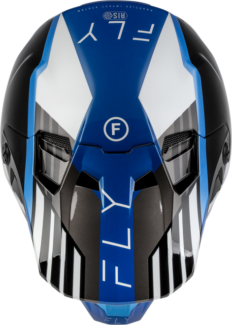 FLY RACING 73-4363X FORMULA CC STRIKE HELMET BLACK/BLUE/GREY/WHITE XL