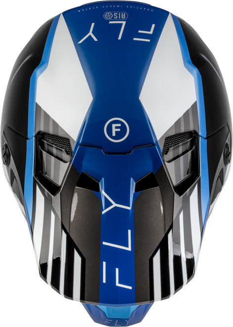 FLY RACING 73-4363XS FORMULA CC STRIKE HELMET BLACK/BLUE/GREY/WHITE XS