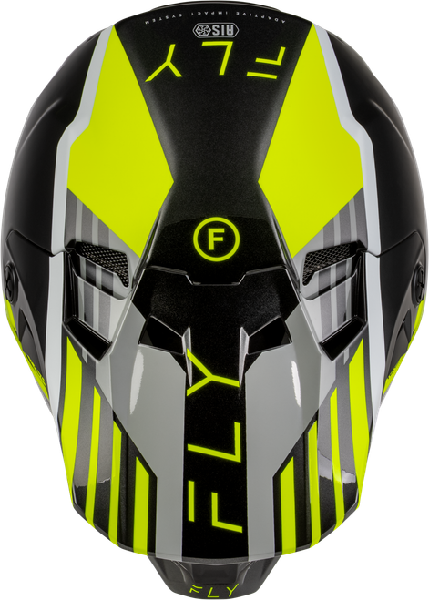 FLY RACING 73-4364X FORMULA CC STRIKE HELMET GREY/BLACK/HI-VIS XL