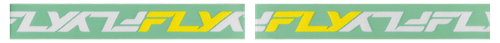 FLY RACING 37-51543Y YOUTH ZONE GOGGLE YELLOW/GREEN W/ BLACK MIRROR/SMOKE LENS