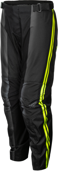 FLY RACING 380-23018 YOUTH F-16 RAZE PANTS BLACK/GREY SZ 18