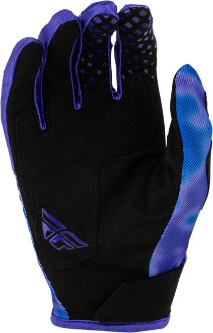 FLY RACING 380-411YS YOUTH KINETIC BLUR GLOVES BLUE/NAVY YS