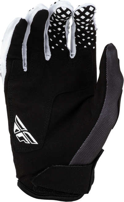 FLY RACING 380-510S KINETIC FADE GLOVES BLACK/WHITE/HI-VIS SM