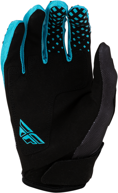 FLY RACING 380-512XS KINETIC FADE GLOVES BLACK/BLUE/WHITE XS