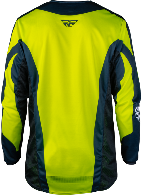 FLY RACING 380-5232X KINETIC FADE JERSEY HI-VIS/NAVY/WHITE 2X