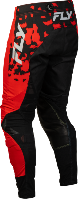 FLY RACING 380-73230 LITE FLAKE PANTS RED/GREY/BLACK SZ 30