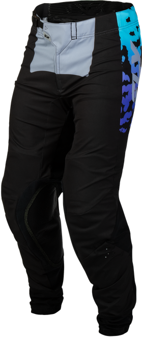 FLY RACING 380-73030 LITE FLAKE PANTS BLACK/GREY/MULTI SZ 30