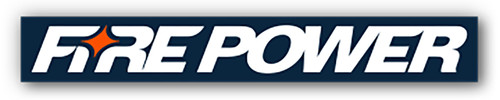FIRE POWER 99-8103 FIRE POWER STICKER NAVY 100 PKS