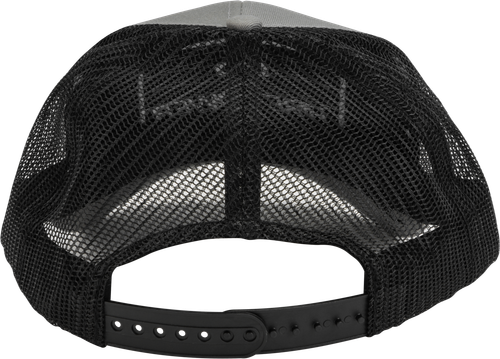 FIRE POWER 99-8109 CURVED BILL HAT GREY/BLACK