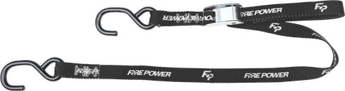 FIRE POWER 29-13010 1" TIE-DOWN BLACK 2/PK