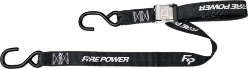FIRE POWER 29-13050 1.5" TIE-DOWN BLACK 2/PK