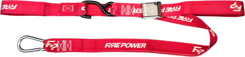FIRE POWER 29-13072 1.5" TIE-DOWN SOFT-TIE RED 2/PK